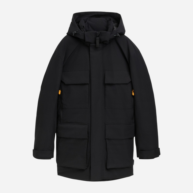 Kurtka parka męska zimowa Tom Tailor 1042268 2XL Czarna (4068127177544) - obraz 5