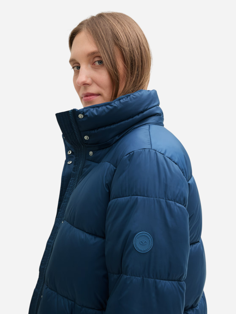 Kurtka zimowa długa damska Tom Tailor 1042917 XL Niebieska (4068127234193) - obraz 4
