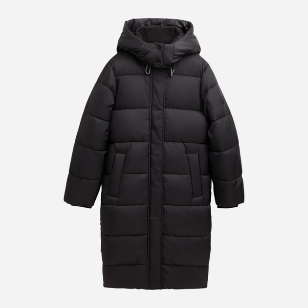 Куртка зимова довга жіноча Tom Tailor 1042917 XS Чорна (4068127234490) - зображення 5
