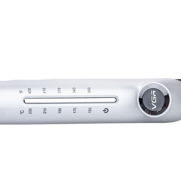 Выпрямитель для волос VGR белый V566 - изображение 7