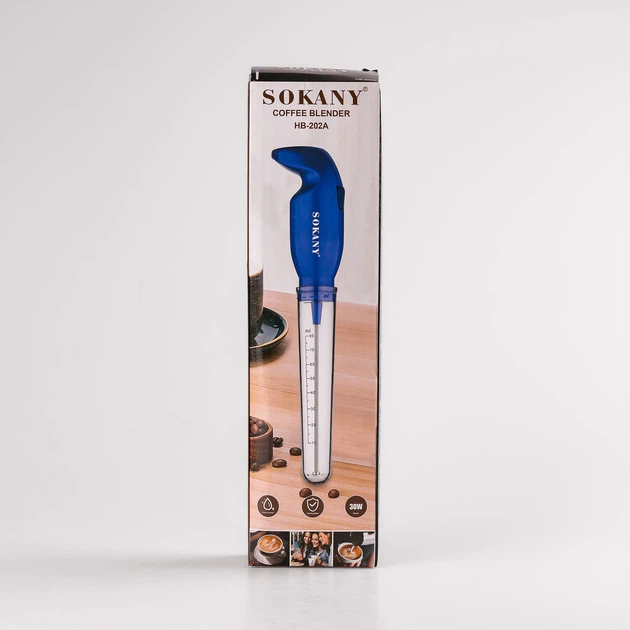 Капучинатор Sokany SK-202A ручний 25W коасний - зображення 5