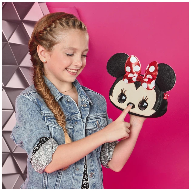 Інтерактивна сумочка Purse Pets Disney Minnie Mouse, 30+ звуків і реакцій - изображение 2