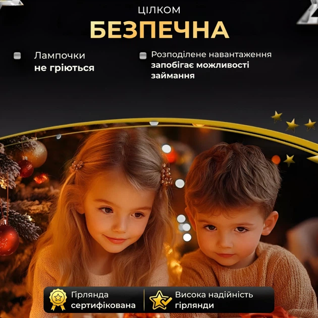 Гирлянда светодиодная GarlandoPro 500L50MGW Роса Нить на 500 LED зеленая 50 м 8 режимов Белый (127-107-500L50MGW) - Фото 4 Гирлянда светодиодная GarlandoPro 500L50MGW Роса Нить на 500 LED зеленая 50 м 8 режимов Белый (127-107-500L50MGW) - изображение 4