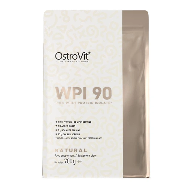 Протеїн OstroVit WPI 90 OstroVit 700 г Без смакових добавок - зображення 2