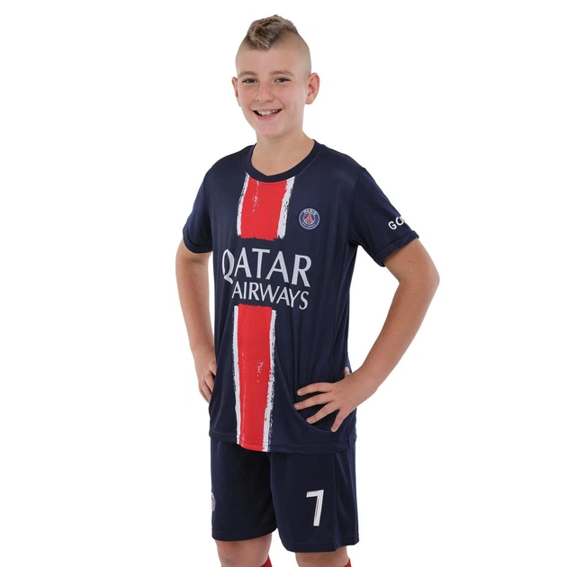 Форма футбольная детская PSG Mbappe ПСЖ Мбапе SP-Sport 3676 размер 2XS (20) рост 115-125 см - Фото 2 Форма футбольная детская PSG Mbappe ПСЖ Мбапе SP-Sport 3676 размер 2XS (20) рост 115-125 см - изображение 2