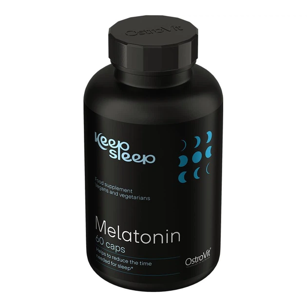 Натуральная добавка OstroVit Melatonin 1 мг 60 капсул - изображение 2