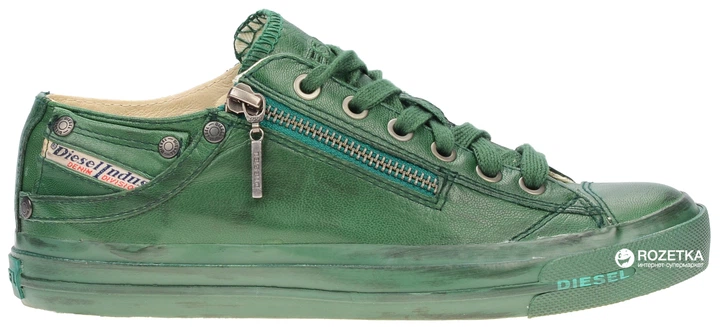 Кеды Diesel Expo-Zip Low W Y01209PR080 36 Зеленые (8059713182925