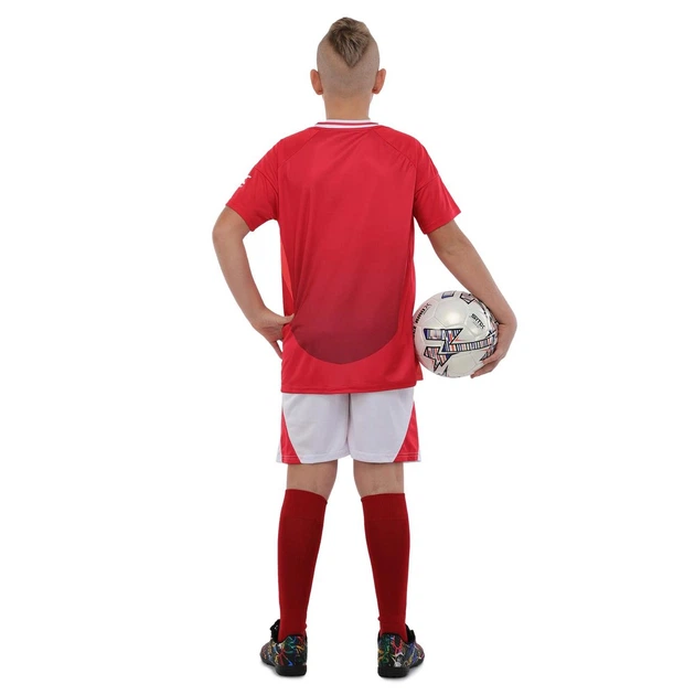 Форма футбольна дитяча Manchester United Манчестер Юнайтед SP-Sport 3761 розмір XL (30) зріст 150-160 см - зображення 10