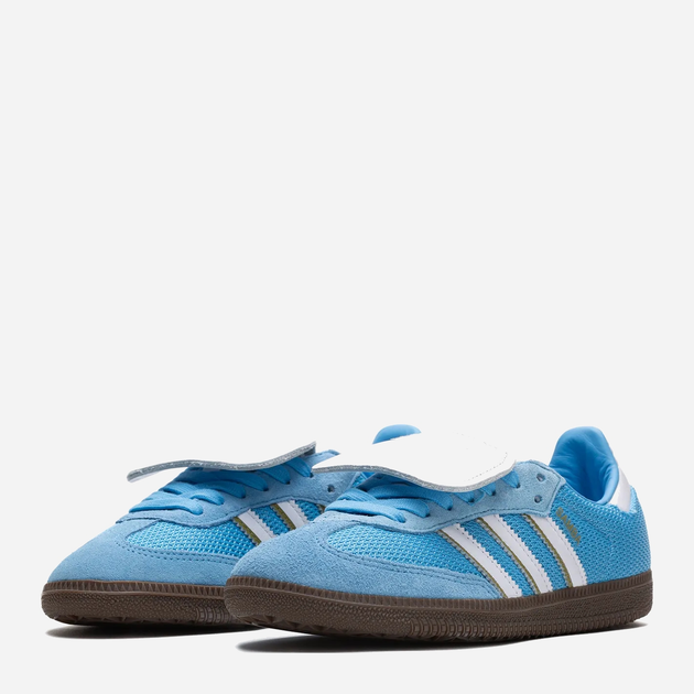 Чоловічі кеди низькі adidas Samba OG IE9170 43.5 (9UK) 27.5 см Блакитні (4067888899108) - зображення 2