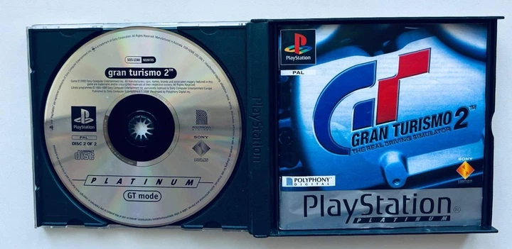 Gran Turismo 2 Platinum, англійська версія - диск для PlayStation 1, Б/В - зображення 3