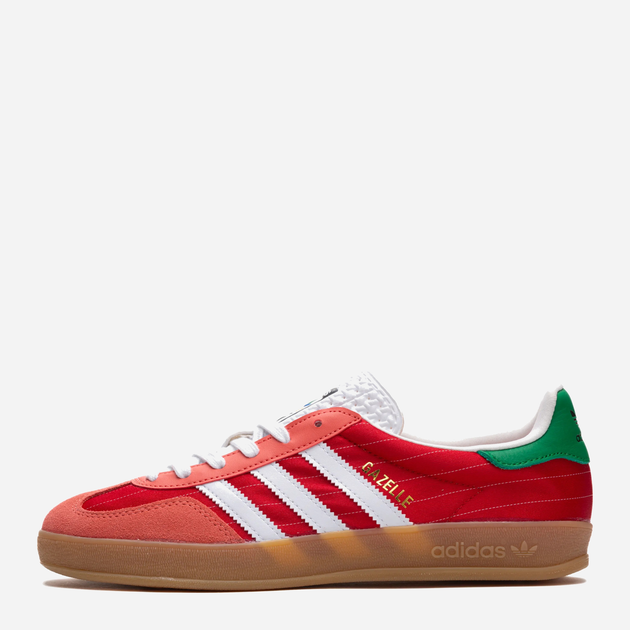 Sneakersy męskie do kostki adidas Gazelle Indoor IF9641 39.5 (6UK) 24.5 cm Czerwone (4067888524840) - obraz 1