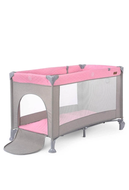 Дитячий ігровий манеж El Camino ME 1096 ACTIVE Pink Gray - зображення 2
