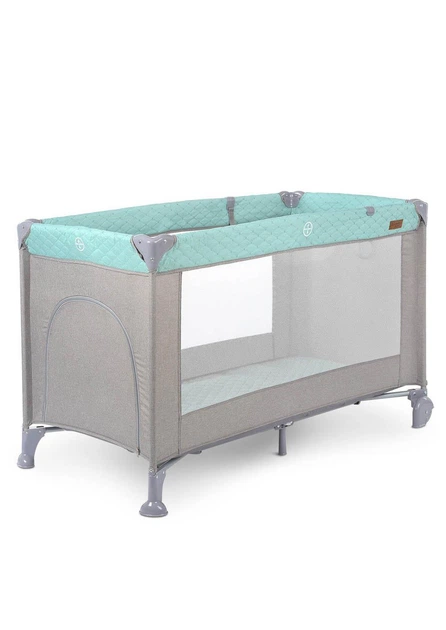 Детский игровой манеж El Camino 125 х 65 х 78 см ME 1096 ACTIVE Mint Gray - Фото 1 Детский игровой манеж El Camino 125 х 65 х 78 см ME 1096 ACTIVE Mint Gray - изображение 1