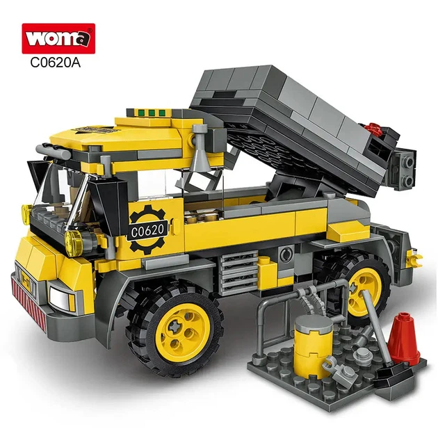 Конструктор Бетоносмеситель 2 в 1 Builder cement mixer развивающий WOMA 397 деталей - Фото 6 Конструктор Бетоносмеситель 2 в 1 Builder cement mixer развивающий WOMA 397 деталей - изображение 6