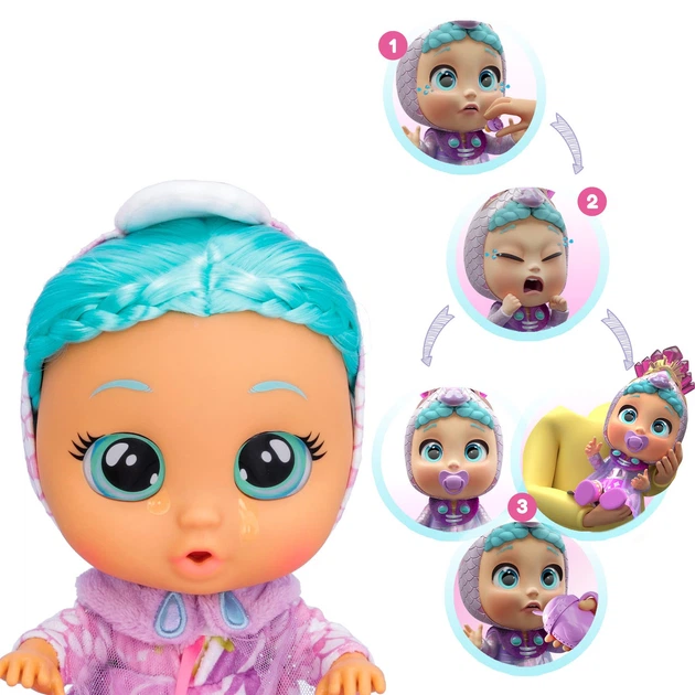Інтерактивна лялька Cry Babies Kiss Me Princess Elodie Плакса Принцеса Елоді - изображение 3