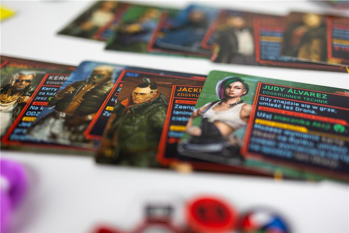 Настільна гра Portal Games Кіберпанк 2077 Банди Нічного міста Польське видання (5902560388985) - зображення 9