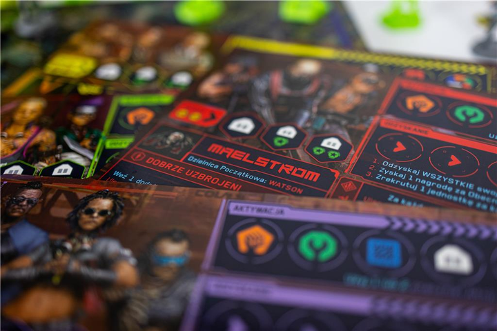 Настільна гра Portal Games Кіберпанк 2077 Банди Нічного міста Польське видання (5902560388985) - зображення 10