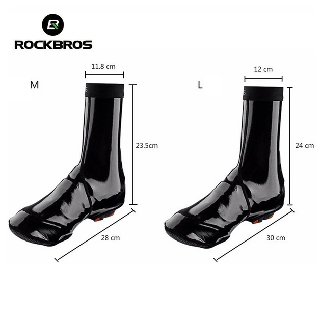 Водостійкі велобахіли / захист для взуття ROCKBROS LF1014 розмір 42-46 L Чорні (RB-LF1014-3988) - Фото 5 Водостійкі велобахіли / захист для взуття ROCKBROS LF1014 розмір 42-46 L Чорні (RB-LF1014-3988) - зображення 5