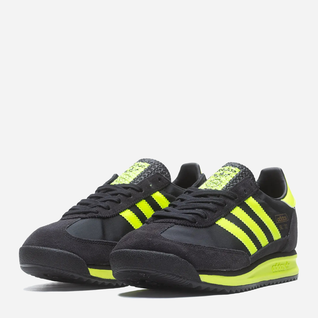 Buty sportowe męskie do kostki adidas SL72 RS IG4647 44.5 (10UK) 28.5 cm Czarny/Żółty (4067888546804) - obraz 2