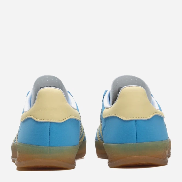 Sneakersy damskie do kostki adidas Gazelle Indoor IE2960 39.5 (6UK) 24.5 cm Niebieskie (4066765070074) - obraz 4
