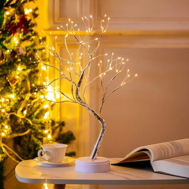 Декоративный LED светильник в виде дерева HarmonyTree, белый - изображение 8