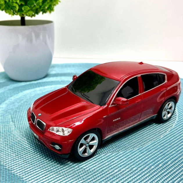 Машинка на радіокеруванні BMW X6 1:28 Бордова (866-2802) - зображення 4