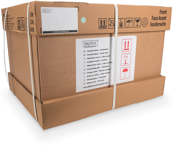 Szafa wisząca serwerowa Digitus Unique Series 19" 7U 600x600 Grey (DN-19 07U-6/6) - obraz 12