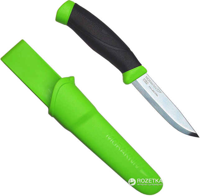 Туристический нож Morakniv Companion Green (23050093) - изображение 2