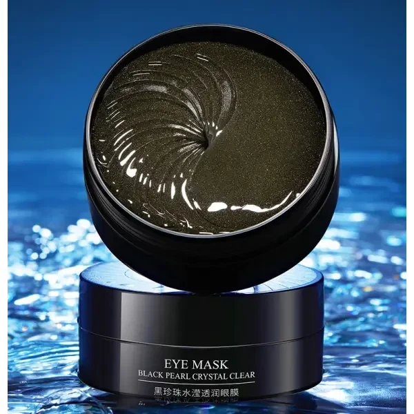 Патчі гідрогелеві з екстрактом перлів Bioaqua Black Pearl Crystal Clear Eye Mask 60 шт. - Фото 2 Патчі гідрогелеві з екстрактом перлів Bioaqua Black Pearl Crystal Clear Eye Mask 60 шт. - зображення 2