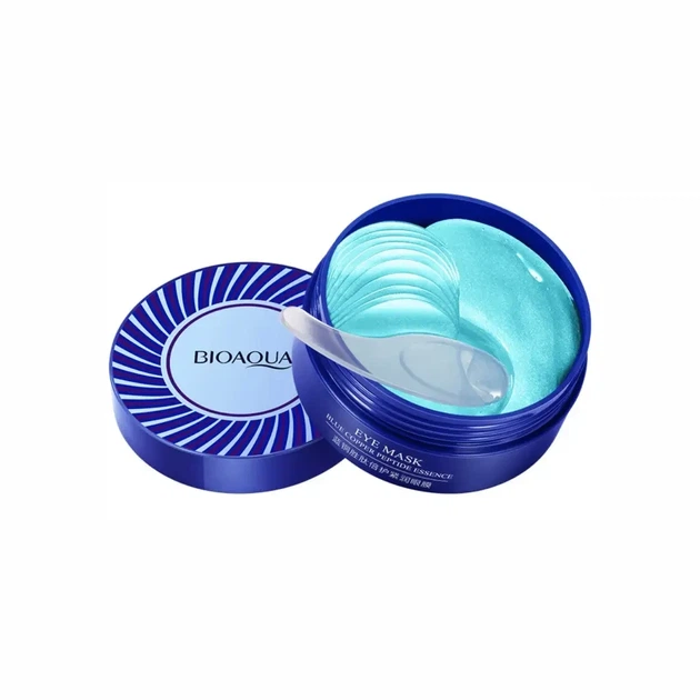 Патчи гидрогелевые увлажняющие BIOAQUA Eye Mask Blue Copper Peptide 60шт - Фото 1 Патчи гидрогелевые увлажняющие BIOAQUA Eye Mask Blue Copper Peptide 60шт - изображение 1