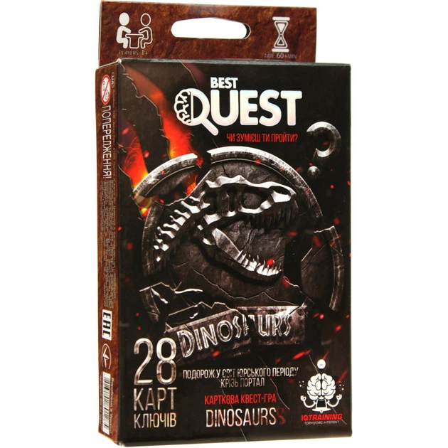 Карткова квест-гра "BEST QUEST" (укр.) BQ-01-01-04U (BQ-01-04U) - Фото 2 Карткова квест-гра "BEST QUEST" (укр.) BQ-01-01-04U (BQ-01-04U) - зображення 2