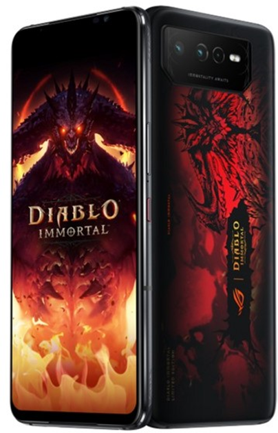 Smartfon Asus ROG Phone 6 Diablo Immortal Edition 16/512 GB Hellfire Red (90AI00B9-M002X0) - obraz 3