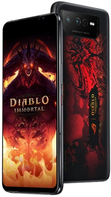 Smartfon Asus ROG Phone 6 Diablo Immortal Edition 16/512 GB Hellfire Red (90AI00B9-M002X0) - obraz 6