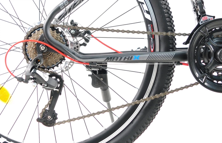 Велосипед Crossride 26 MTB "Matrix" Черно-красный (02751-150-2) - изображение 3