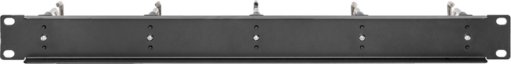 Organizator kabli Digitus 1U 19" Jet black (DN-97667) - obraz 3