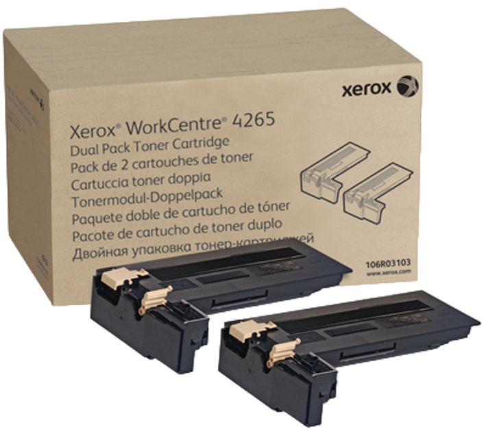 Тонер-картридж Xerox WC 4265 DMO EHC Dual Pack 106R03103 Black (0095205868654) - зображення 1