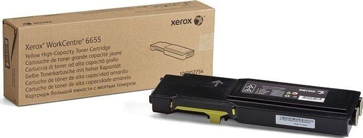 Тонер-картридж Xerox WC 6655 DMO HC 106R02754 Yellow (0095205864014) - зображення 1