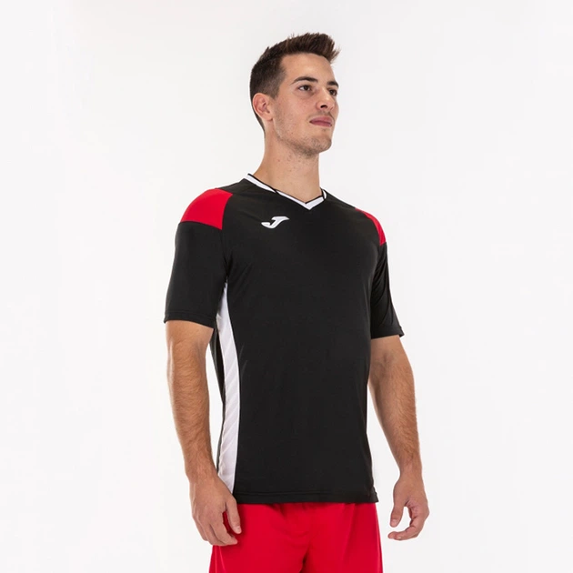 Футболка черно-красно-белая Joma CREW III 101269.106 Joma XS - Фото 5 Футболка черно-красно-белая Joma CREW III 101269.106 Joma XS - изображение 5