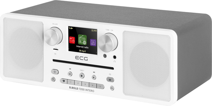 Интернет/DAB+/FM-радио с компакт-диском ECG B.BOLD 7200 Intero White - изображение 2