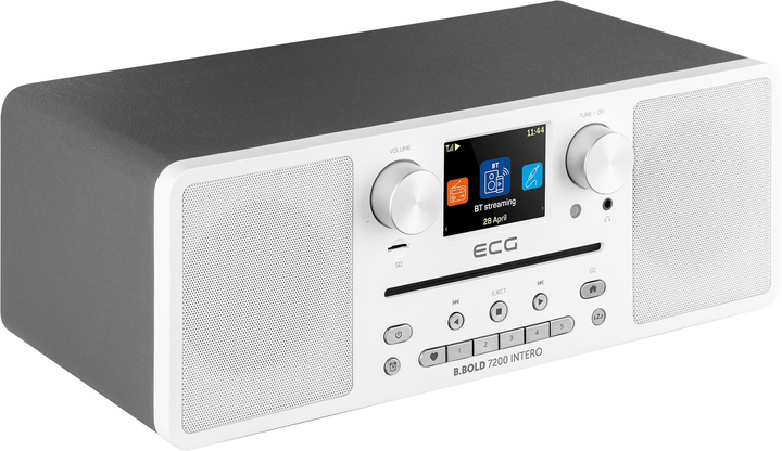 Интернет/DAB+/FM-радио с компакт-диском ECG B.BOLD 7200 Intero White - изображение 5