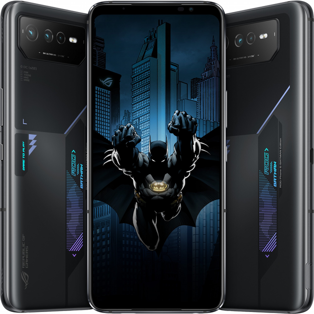 Smartfon Asus ROG Phone 6D Batman Edition 12/256 GB Night Black (90AI00D6-M00110) - obraz 4