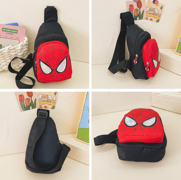 Сумка бананка Korni Человек Паук Spider-man для мальчиков через плечо 24X6X15 (SVS) - изображение 2