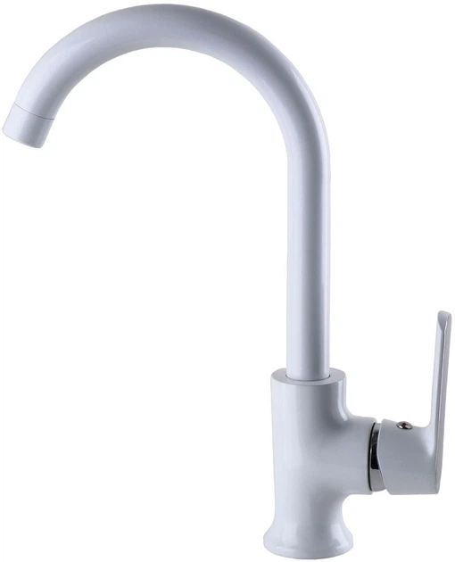 Смеситель кухонный GLOBUS LUX Laguna GLA-0203SL-7-WHITE - изображение 5