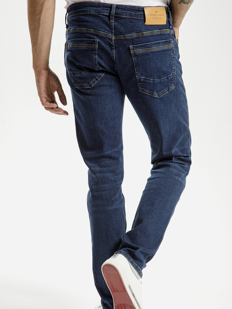 Джинси Slim Fit чоловічі Cross Jeans E 185-173 32/34 Сині (8697319455175) - зображення 2