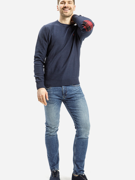 Jeansy slim fit męskie Cross Jeans E 185-226 32/30 Niebieskie (8697319592719) - obraz 3