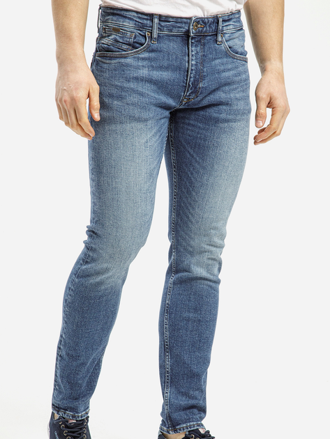 Jeansy slim fit męskie Cross Jeans E 185-226 36/30 Niebieskie (8697319592740) - obraz 1