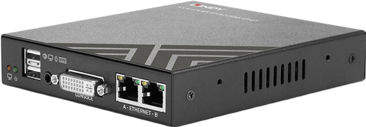 KVM-перемикач Lindy KVM over IP Access DVI-I, USB & PS/2 Black (4002888394161) - зображення 5