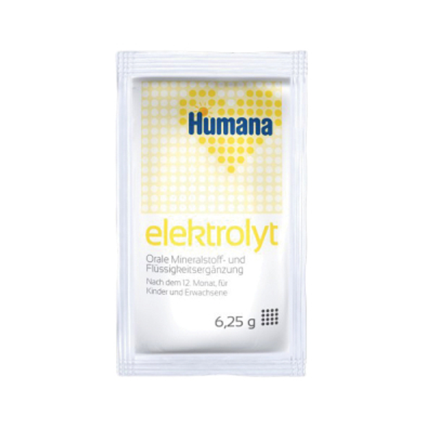 Дитяча суміш Humana Elektrolyt mit Banane Регідратаційна Банан, від 1 року, 6.25 м (4820086820028) - зображення 1