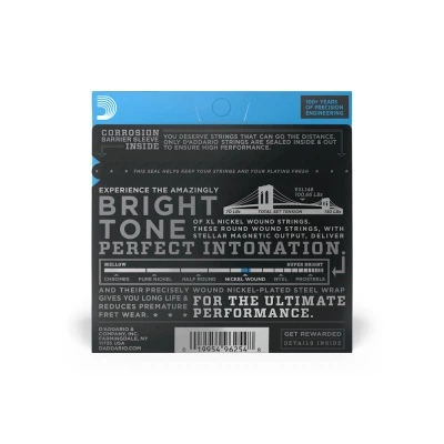 Струны для гитары D'Addario XL Nickel Wound Extra Heavy (12-60) (EXL148) - изображение 3