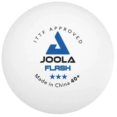 Мячик для настольного тенниса Joola Flash 40+ White 6 шт (40041) (930941) - Фото 1 Мячик для настольного тенниса Joola Flash 40+ White 6 шт (40041) (930941) - изображение 1